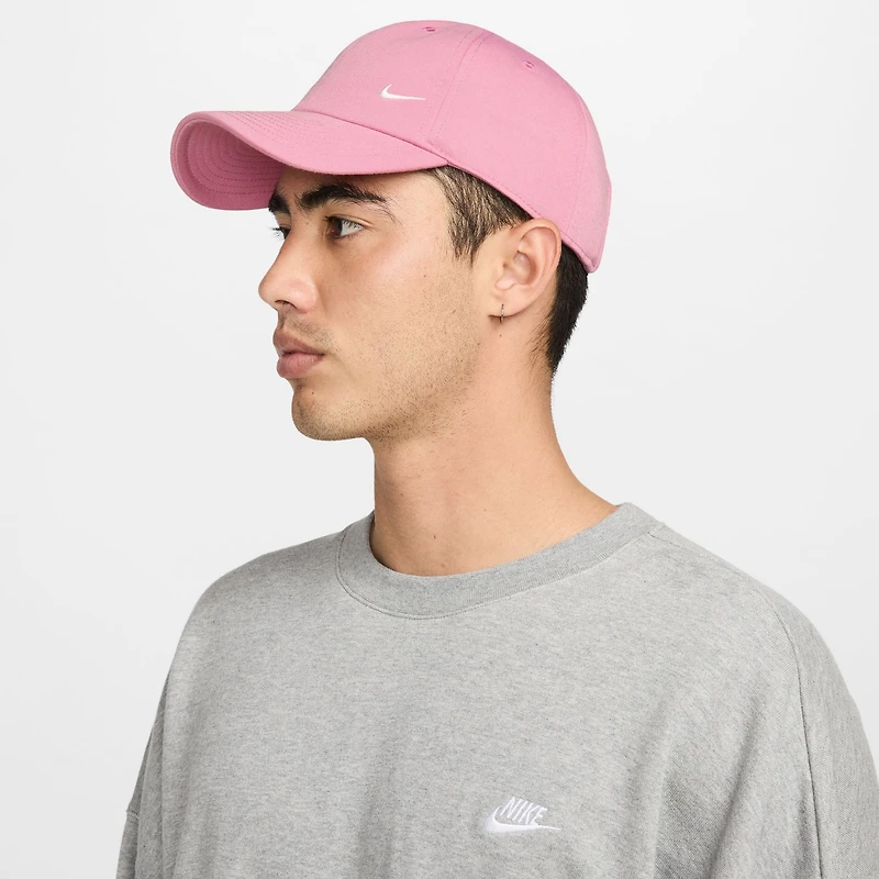 Unisex Nike  Pink Swoosh Club Adjustable Hat