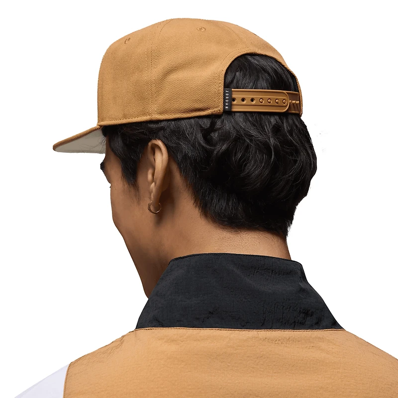 Unisex Jordan Brand Brown Pro Jumpman Snapback Hat