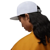 Unisex Jordan Brand White Pro Jumpman Snapback Hat