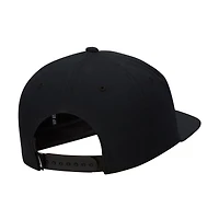 Unisex Nike Black Pro Futura Performance Snapback Hat