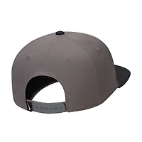Unisex Nike Gray/Black Pro Futura Performance Snapback Hat