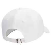 Casquette réglable unisexe Nike Club Futura Wash blanc