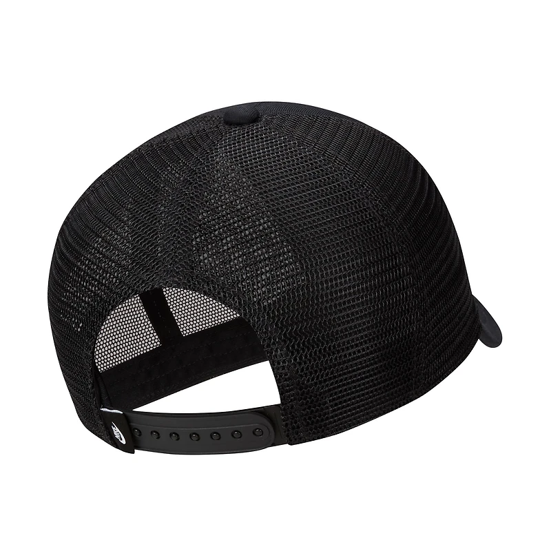 Casquette réglable Nike noire Trucker pour jeune
