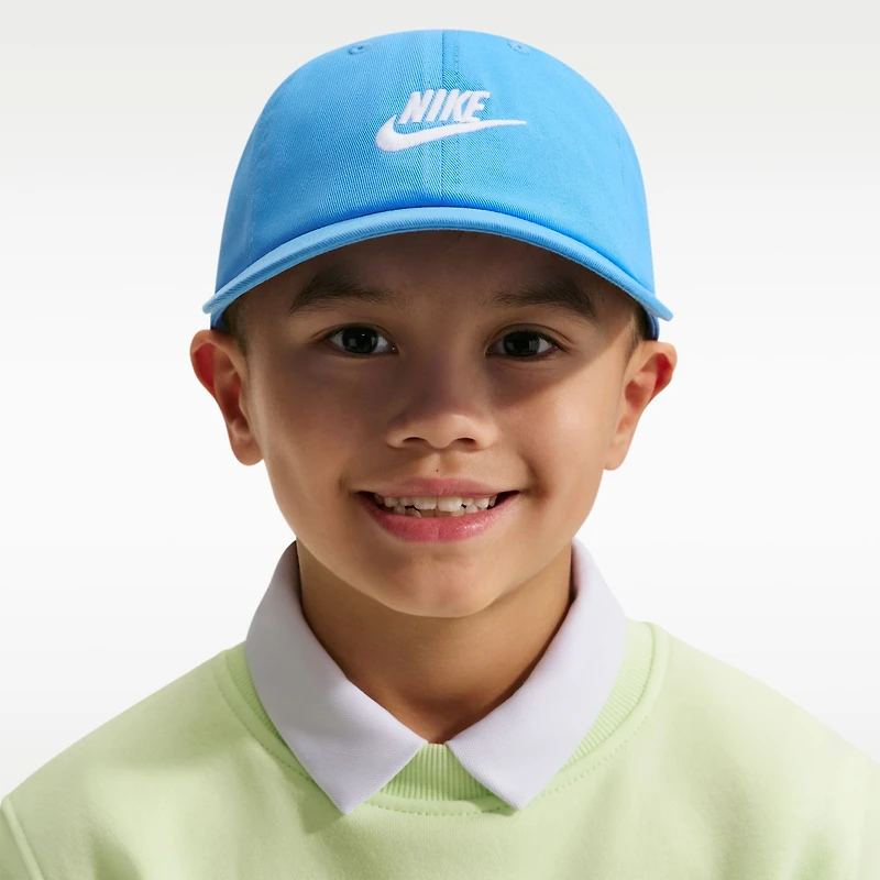 Youth Nike Blue Nike Dri-FIT Wash Club Adjustable Hat