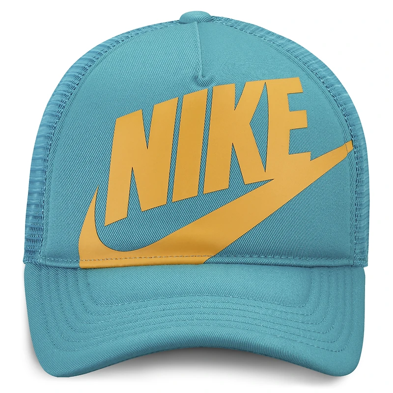 Casquette réglable Nike bleue Trucker pour jeunes