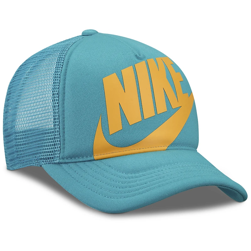 Casquette réglable Nike bleue Trucker pour jeunes