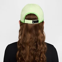 Casquette Nike Featherlight Club non structurée et ajustable pour enfant, vert fluo, Nike pour enfant