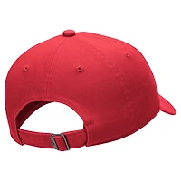 Youth Nike Red Futura Wash Club Adjustable Hat