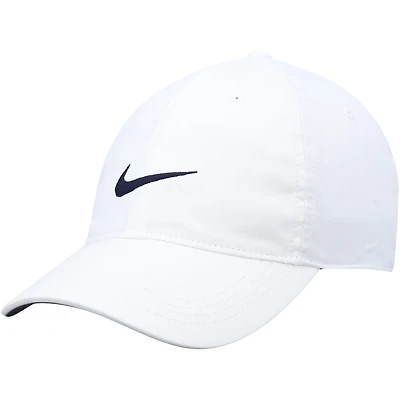 Casquette réglable Performance avec logo Nike Golf Heritage86 blanc pour homme