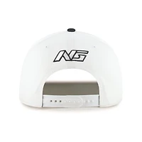 Men's '47  White/Red Noah Gragson Flame Hitch Adjustable Hat