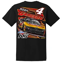 Men's Front Row Black Noah Gragson Rush Truck Centers Car T-Shirt