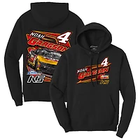 Men's Front Row Black Noah Gragson Rush Truck Centers Pullover Hoodie