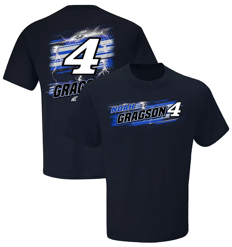 Men's Front Row Motorsports Navy Noah Gragson Name & Number T-Shirt