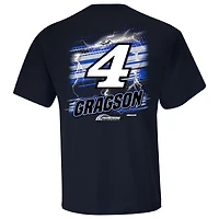 Men's Front Row Motorsports Navy Noah Gragson Name & Number T-Shirt