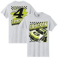 Men's  Heather Gray Noah Gragson Beef-A-Roo Car T-Shirt
