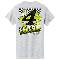 Men's  Heather Gray Noah Gragson Beef-A-Roo Car T-Shirt