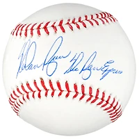 Baseball MLB autographié par Nolan Ryan des Texas Rangers avec inscription Ryan Express