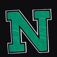 T-shirt avec applique FISLL pour hommes, noir, Norfolk State Spartans
