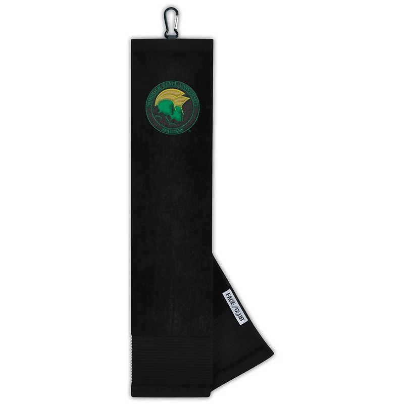 WinCraft Norfolk State Spartans Serviette de golf brodée à trois volets