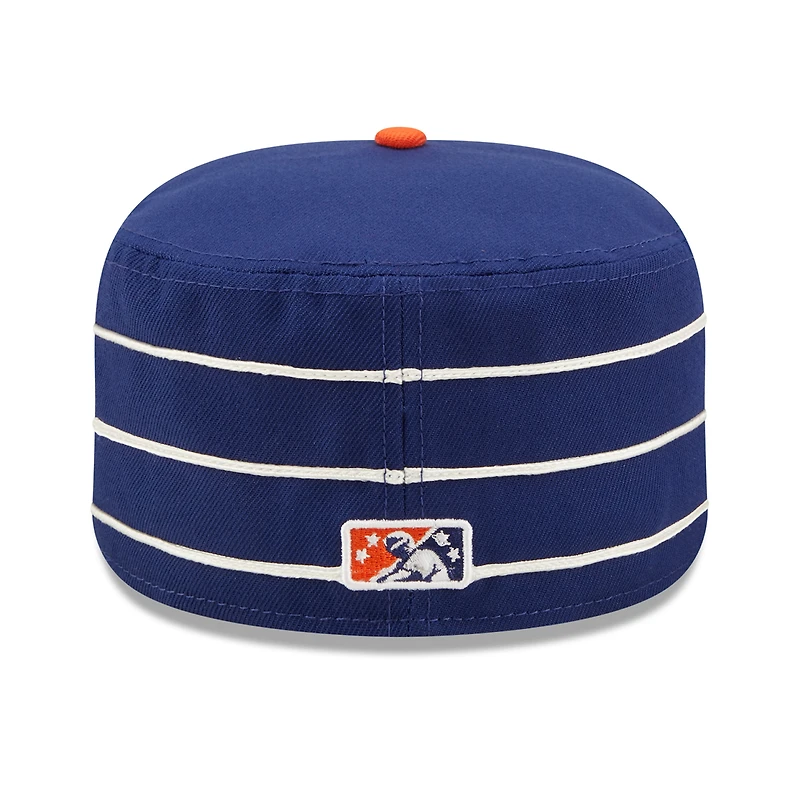 Men's New Era Blue Norfolk Tides Theme Night 59FIFTY Fitted Hat