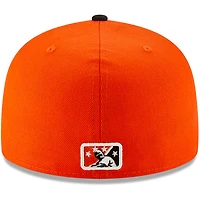 Casquette ajustée New Era Norfolk Pajaritos Copa de la Diversion 59FIFTY pour homme, blanc/noir