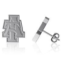 Dayna Designs North Carolina A&T Aggies Team Logo Boucles d'oreilles en argent
