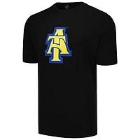 T-shirt noir FISLL A&T Aggies de Caroline du Nord pour hommes