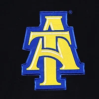 T-shirt noir FISLL A&T Aggies de Caroline du Nord pour hommes
