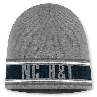 Bonnet tricoté Jace gris pour homme Top of the World North Carolina A&T Aggies