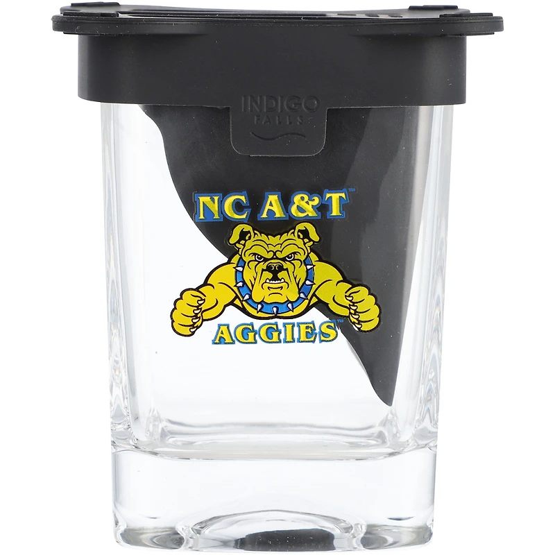 Caroline du Nord A&T Aggies 10 oz. Verre à glaçons