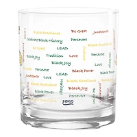 Caroline du Nord A&T Aggies 14oz. Verre à roches du Mois de l’histoire des Noirs