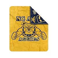 Couverture Dream Weave 50" x 60" des A&T Aggies de Caroline du Nord