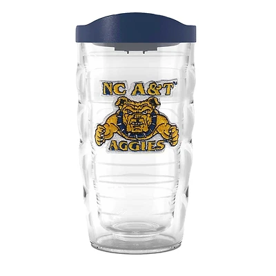 Tervis Caroline du Nord A&T Aggies 10oz. Gobelet ondulé emblème