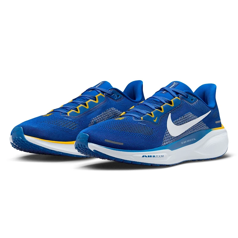 Chaussures de course unisexes Nike Royal North Carolina A&T Aggies Zoom Pegasus 41