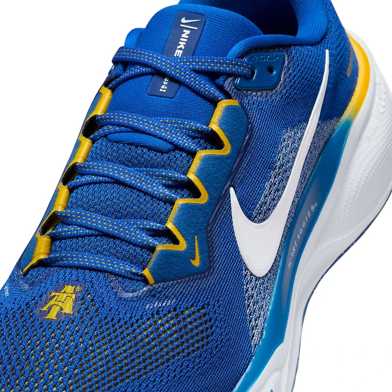 Unisex Nike Royal North Carolina A&T Aggies Zoom Pegasus 41 Running Shoes