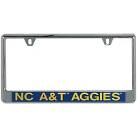 Cadre de plaque d'immatriculation WinCraft North Carolina A&T Aggies Team
