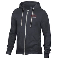 Men's Black North Carolina Central Eagles Rocky Full-Zip Hoodie