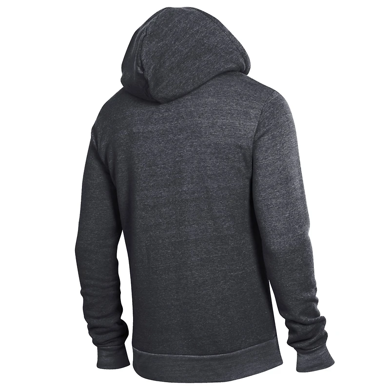 Men's Black North Carolina Central Eagles Rocky Full-Zip Hoodie