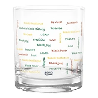 North Carolina Central Eagles 14oz. Black History Month Rocks Glass