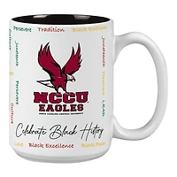 Eagles centraux de Caroline du Nord 15oz. Tasse du Mois de l’histoire des Noirs