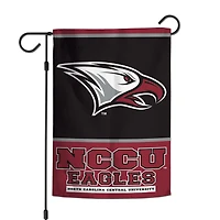Drapeau de jardin double face WinCraft North Carolina Central Eagles 12'' x 18''