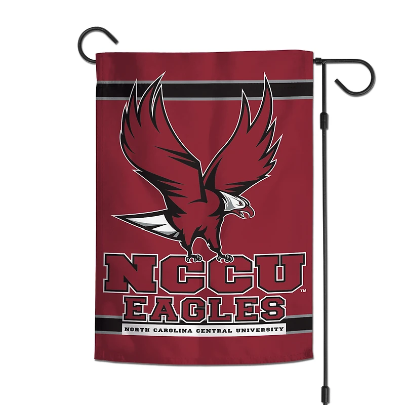Drapeau de jardin double face WinCraft North Carolina Central Eagles 12'' x 18''
