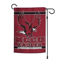 Drapeau de jardin double face WinCraft North Carolina Central Eagles 12'' x 18''
