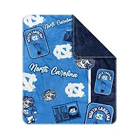  North Carolina Tar Heels 50" x 60" Dream Weave Throw Blanket
