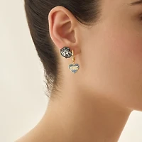 Ensemble de boucles d'oreilles BaubleBar Tar Heels de Caroline du Nord