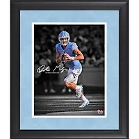 Drake Maye North Carolina Tar Heels Fac-similé Signature Encadrée Photographie 11" x 14 "
