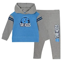 Girls Toddler North Carolina Tar Heels Clubhouse Pullover Hoodie and Legging Set