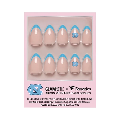 Glamnetic x Fanatics  North Carolina Tar Heels Nail Kit