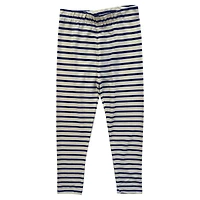 Infant Wes & Willy  North Carolina Tar Heels Long Sleeve Top and Striped Tri-Blend Leggings Set