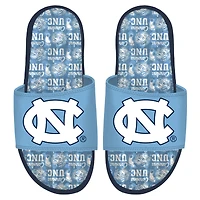ISlide North Carolina Tar Heels Team Pattern Gel Slide Sandals